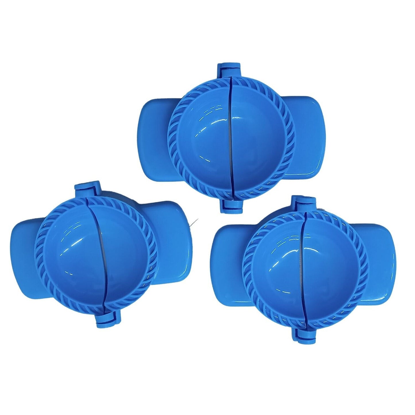3 Pieces Curry Puff Dumpling Mold Traditional Dough Press Tool