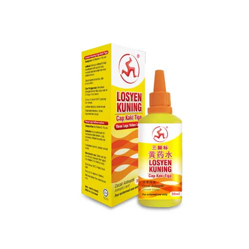 3 Leg Acriflavine Yellow Lotion 60ml