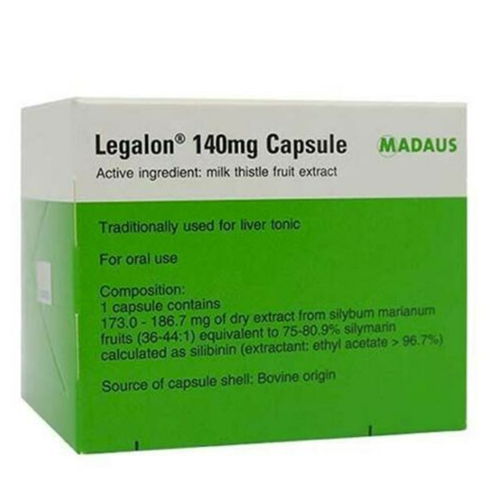 Legalon by Madaus Germany Traditionally used for liver 100s