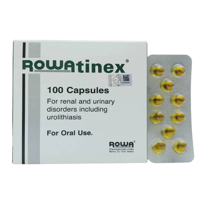 Rowatinex Capsule For Renal & Urinary Tract and Stones 100's