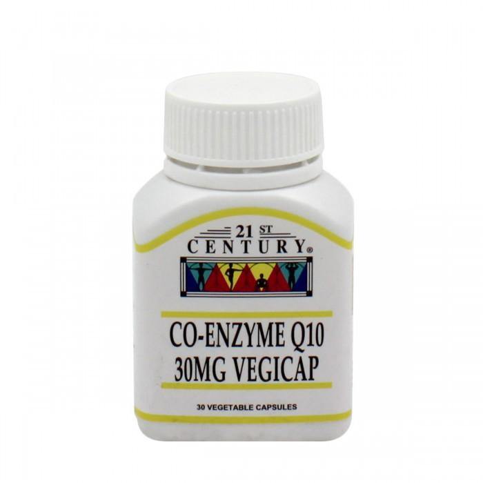 21st Century Co-Enzyme Q10 30mg 30's - iRFA.COM