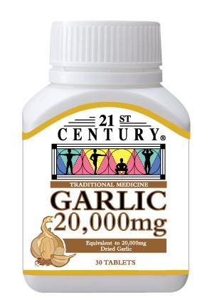 21st Century Garlic 20000mg 30's - iRFA.COM