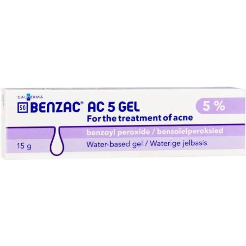 BENZAC AC 5% Water Base Gel Treatment Acne Pimple 15g - iRFA.COM