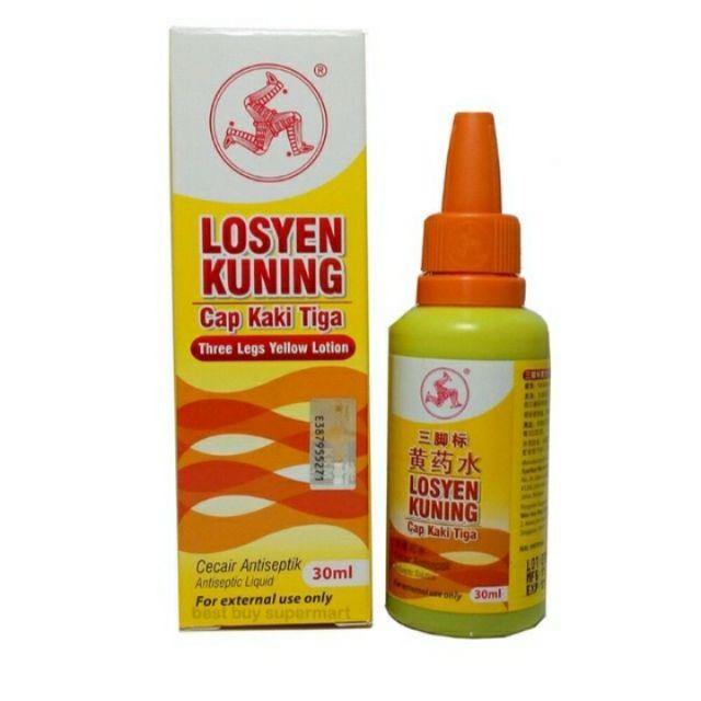 3 Leg Acriflavine Yellow Lotion 30ml X 10 bottles, First Aid for Wounds - iRFA.COM