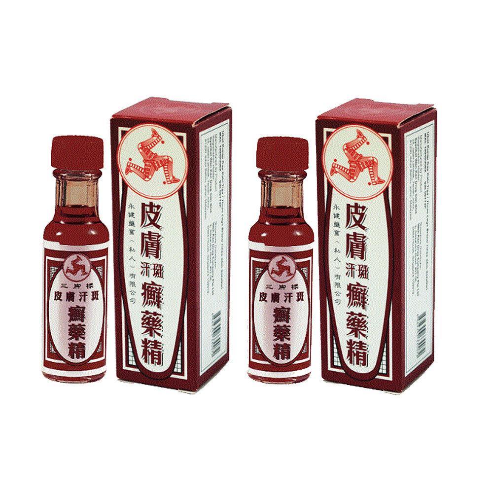 3 Leg Tinea Skin Solution 12ml for White Spots, Jock Itch, Fungal Infections X 4 - iRFA.COM