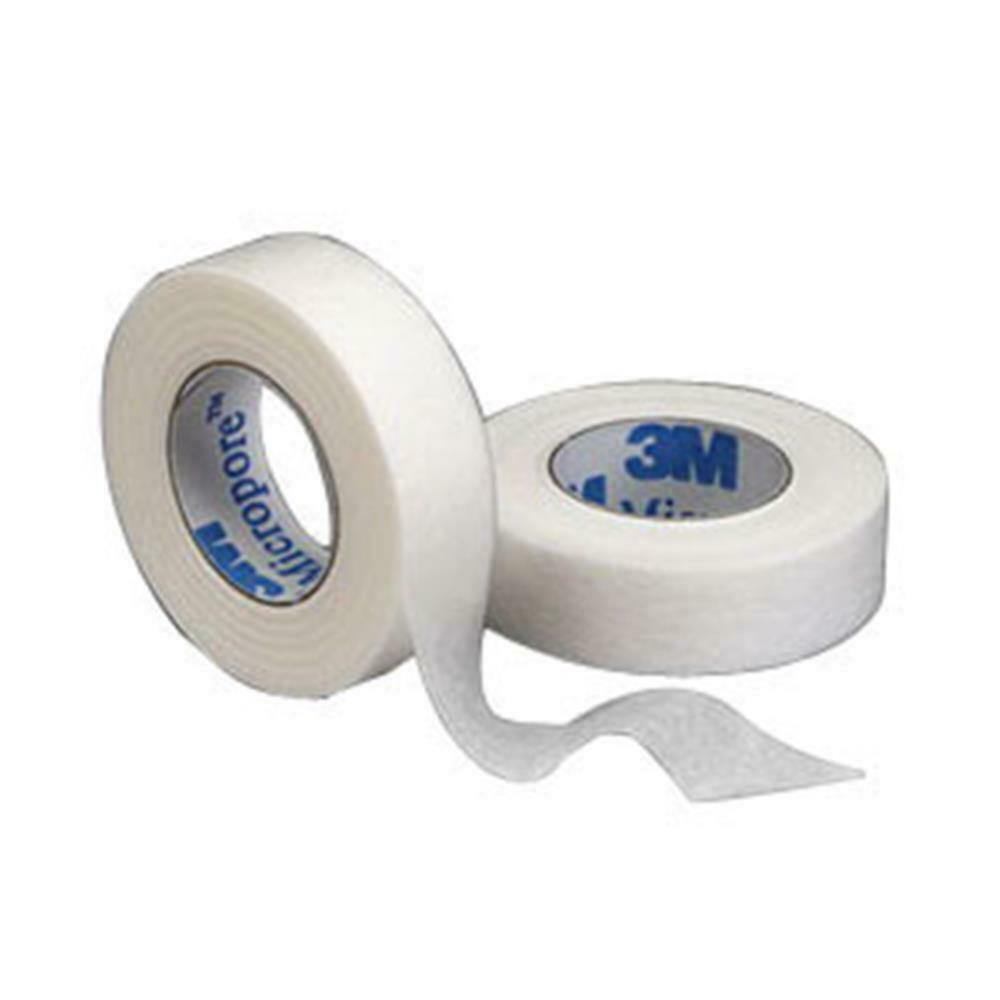 3M Micropore Medical Tape Eyelash Extension 1.25 cm x 9.1m Hypoallergic - iRFA.COM