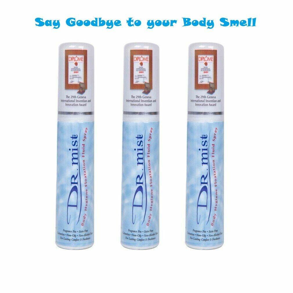 3x Dr Mist Deodorant Spray 75ml Remove Body Odor & Smell Permanently - iRFA.COM