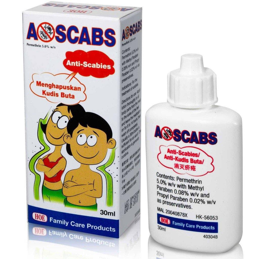 Ascabs Anti Scabies 30 ml Permethrin 5% - iRFA.COM