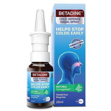 Betadine Adult Cold Defence Nasal Spray 20ml