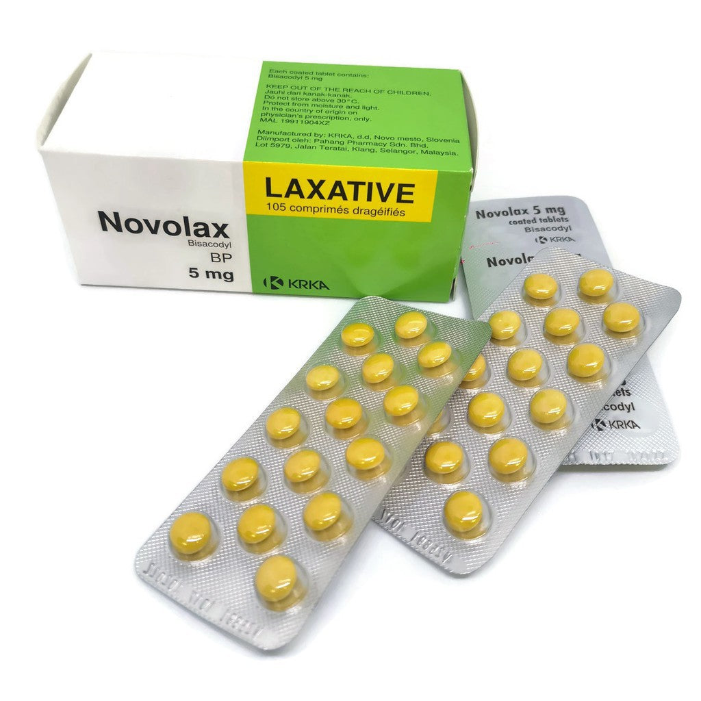 Bisacodyl 5mg Laxative Tablet For Constipation Relief 105s