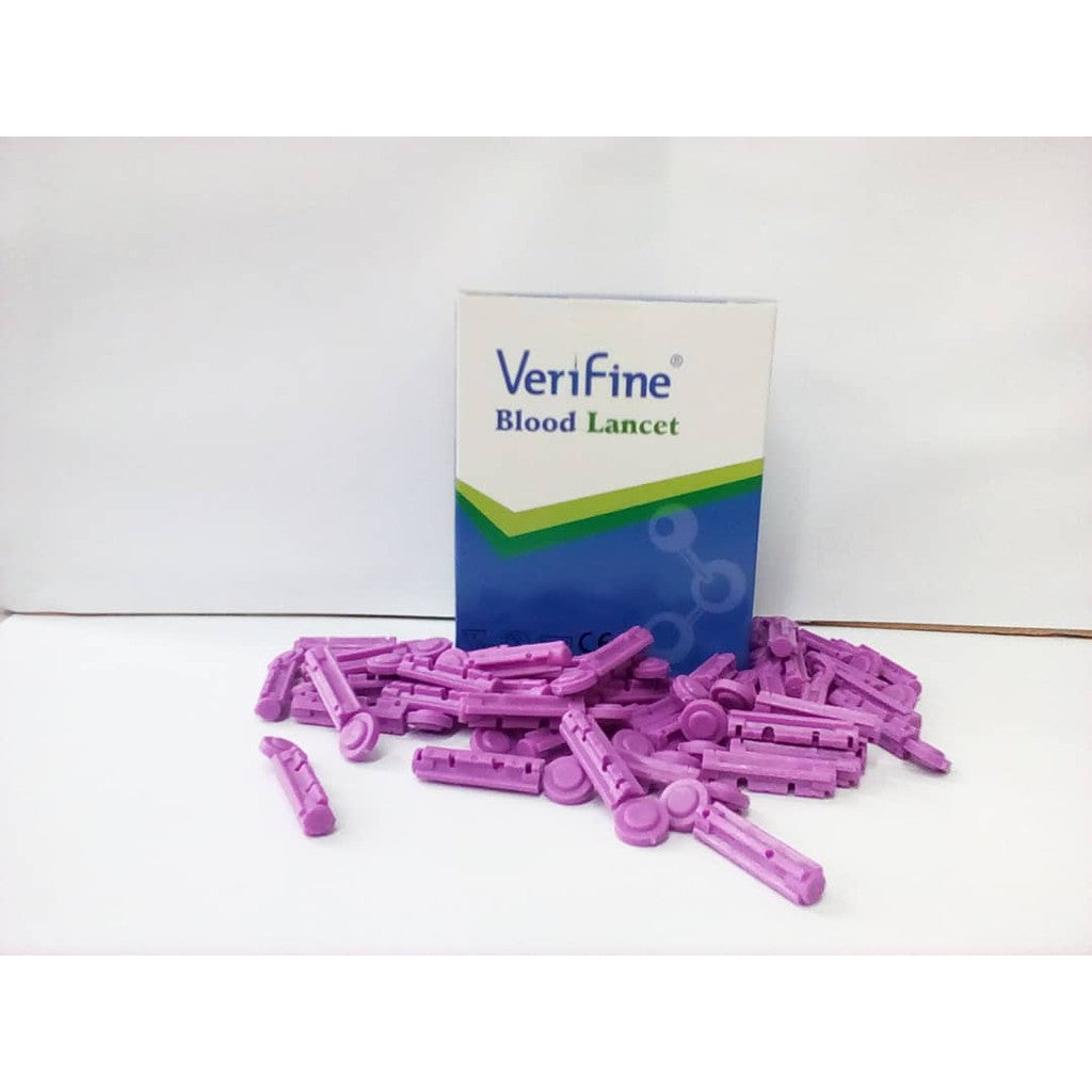 Blood Lancets 28G Sterile Diabetic/Glucose/Cholesterol Lancet Test Kits 100s
