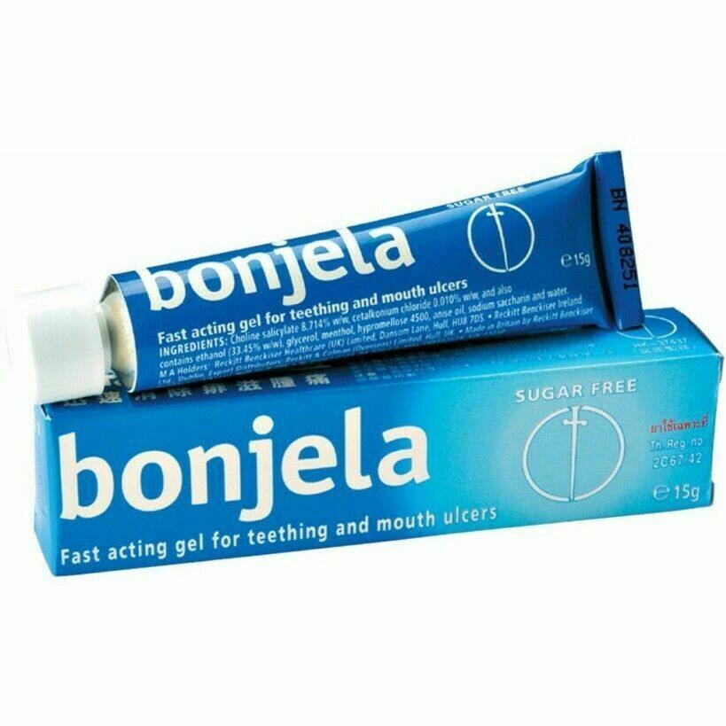 Bonjela Gel Fast Acting Gel for Teething and Mouth Ulcers 15g - iRFA.COM