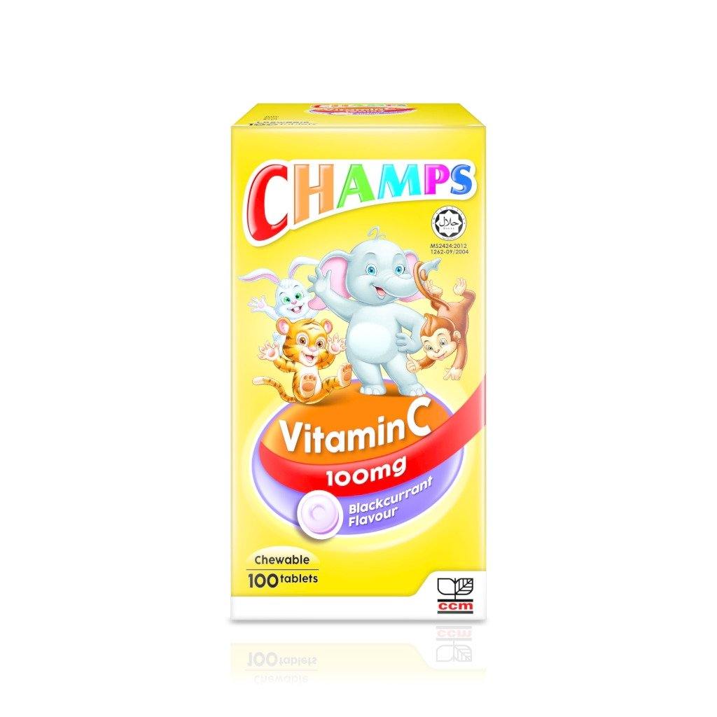 Champs Vitamin C 100mg 100's - iRFA.COM