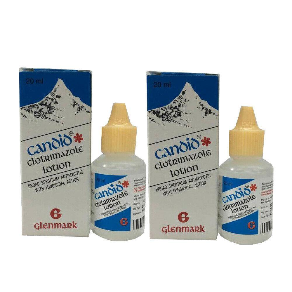 Candid Cotrimazole 1% Nail Lotion 20ml Treats Nail Fungal Infections - iRFA.COM