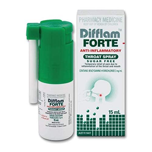 Difflam Throat Spray Anti-Inflammatory 0.3%w/v 15ml Cough Fast Pain Relief