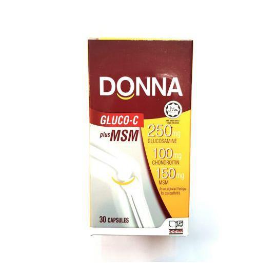Donna Gluco-C Plus MSM 30's - iRFA.COM