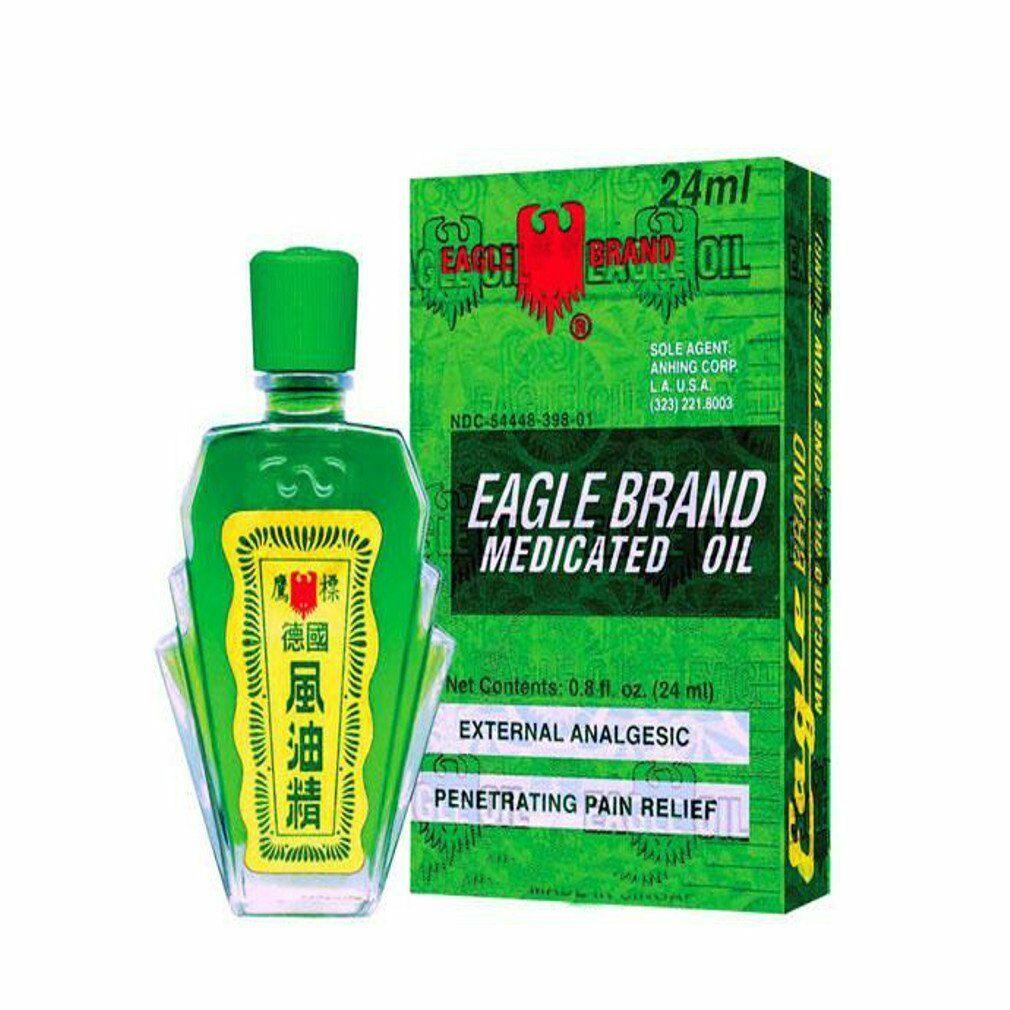 Eagle Medicated Oil 24Ml (Minyak Angin Cap Lang) - iRFA.COM