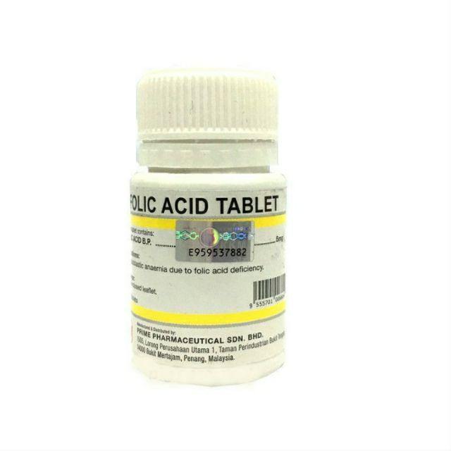 Prime Folic Acid 5mg Tablets 100s - iRFA.COM