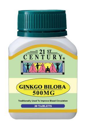 21st Century Ginkgo 500mg 30’s Best Deals - iRFA.COM