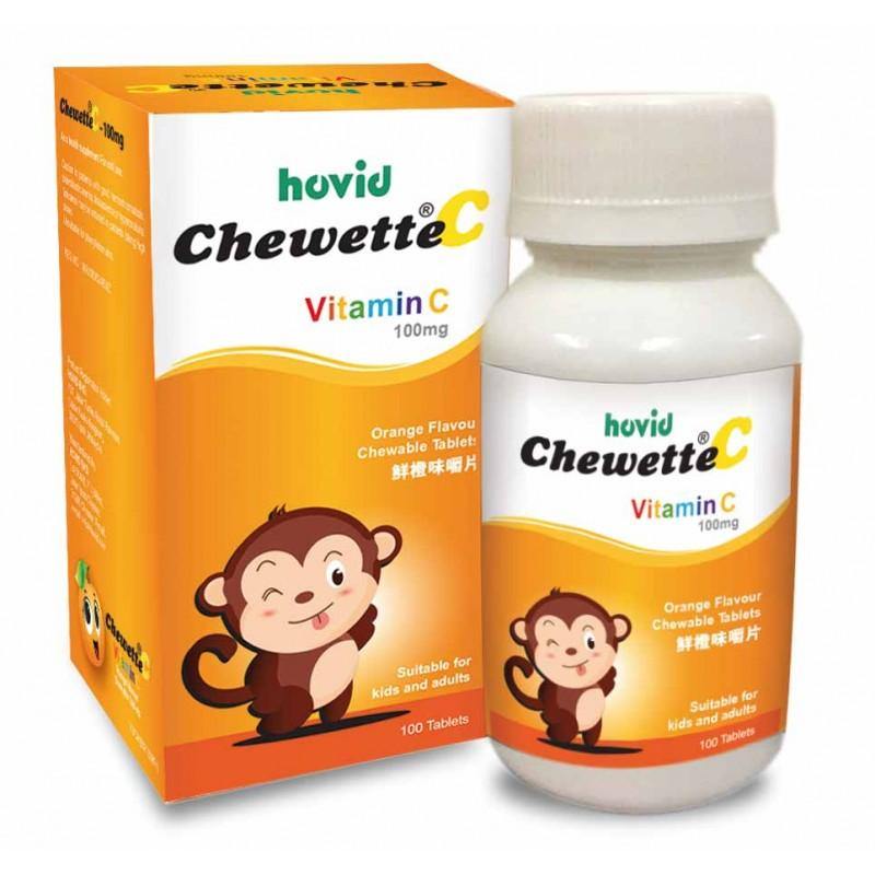 Hovid Vitamin C Chewwete Orange 100mg Best Deals - iRFA.COM
