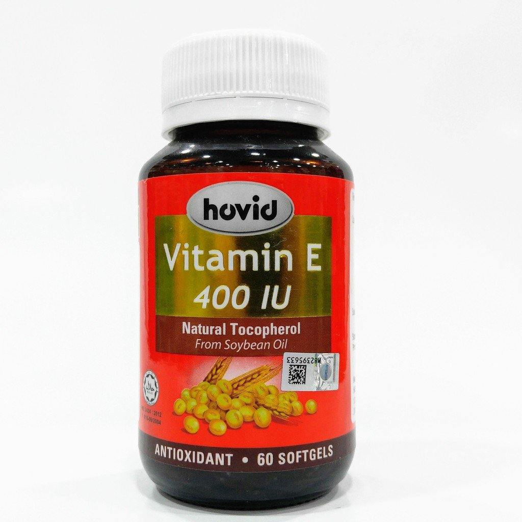 Hovid Vitamin E 400IU (60's) - iRFA.COM