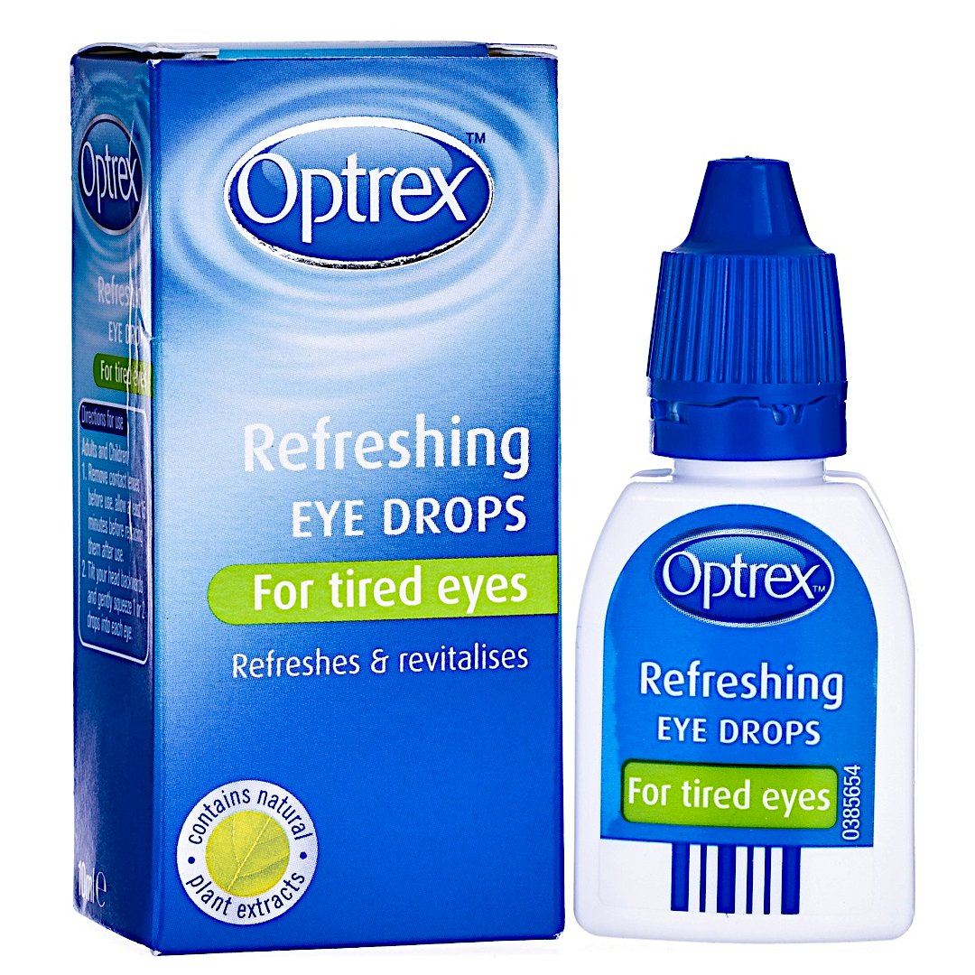 Optrex Refreshing Eye Drops for Tired Eyes Refreshes & Revitalises 10mL