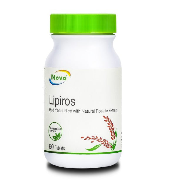 Nova Lipiros Red Yeast Rice With Natural Roselle Extract 60s