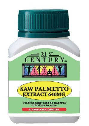 21st Century Saw Palmetto 640mg 30's Best Deals - iRFA.COM