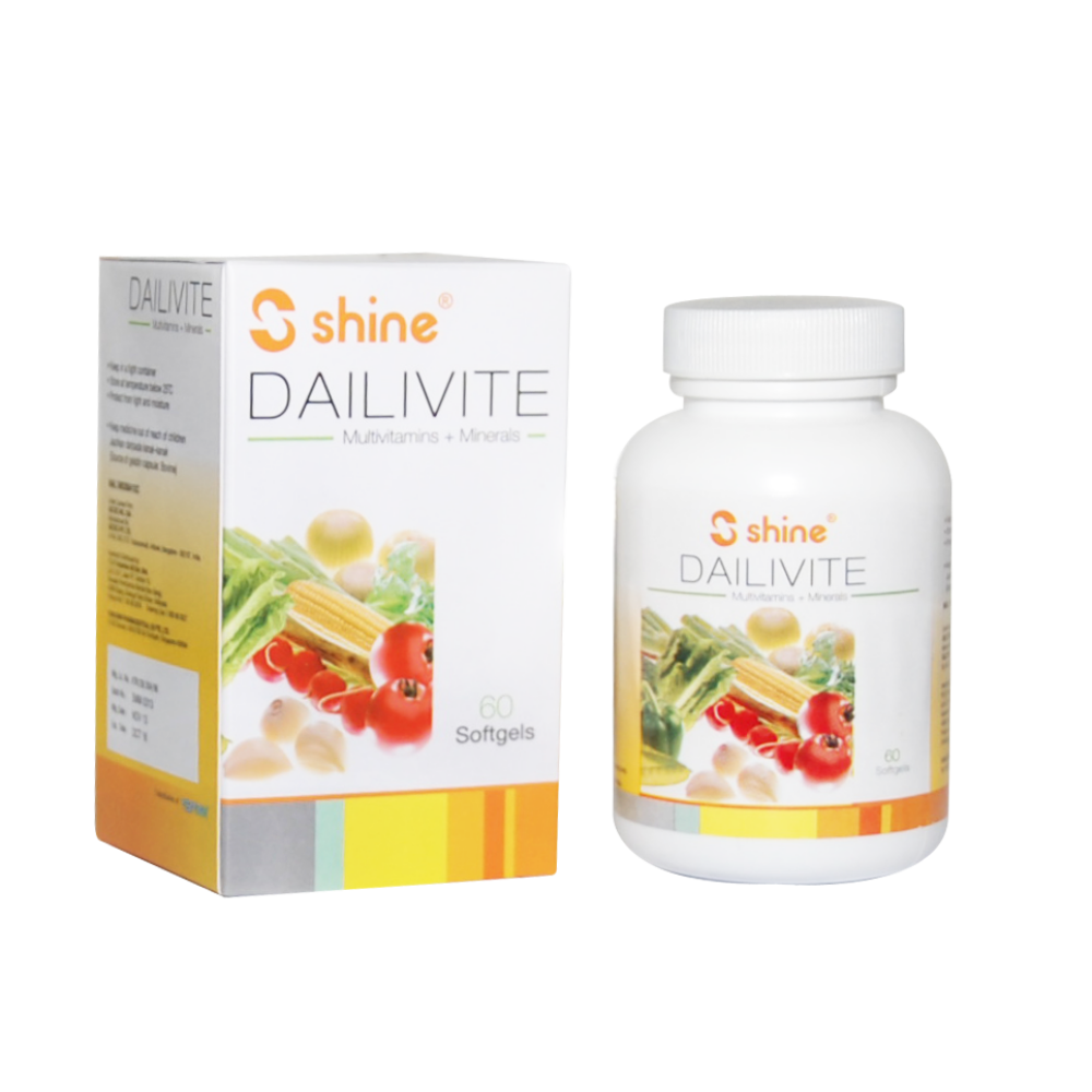 Shine Dailivite Multivitamins+Mineral 60's - iRFA.COM