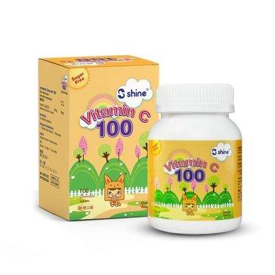 Shine Vitamin C 100 Orange 100's Best Deals - iRFA.COM