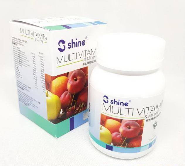 Shine Multivitamin and Minerals 60's - iRFA.COM