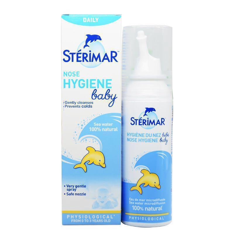Sterimar Baby Nasal Spray 50ml For Baby Breathe Easy 100% Natural Sea Water Spray Nasal Congestion
