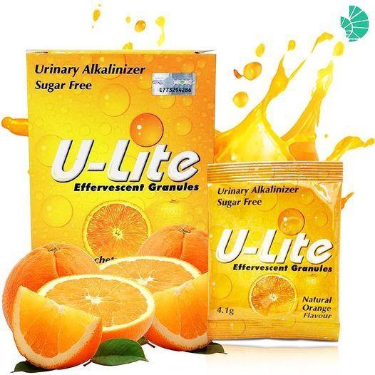 Ulite Urinary Alkalinizer & Reduce Uric Acid In Gout Orange Sugar Free 4.1G X 12's - iRFA.COM