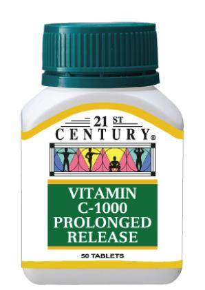 21st Century Vitamin C 1000 Prolonged Release 50's - iRFA.COM