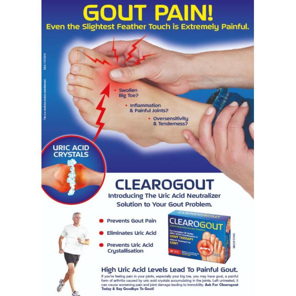 Clearogout (For Gout) 30 + 5 Free Sachets - iRFA.COM