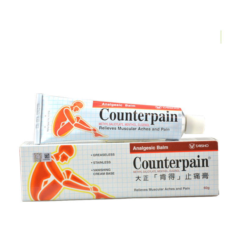 Counterpain Muscle Pain Cream Methyl salicylate 30g/60g - iRFA.COM