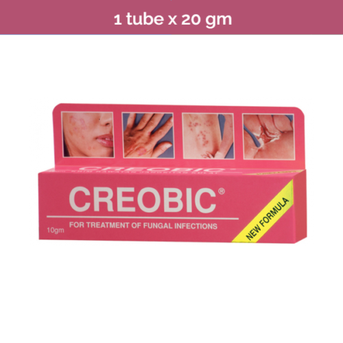 Creobic Cream 20g Treats Ringworm, White Spots and Jock Itch - iRFA.COM