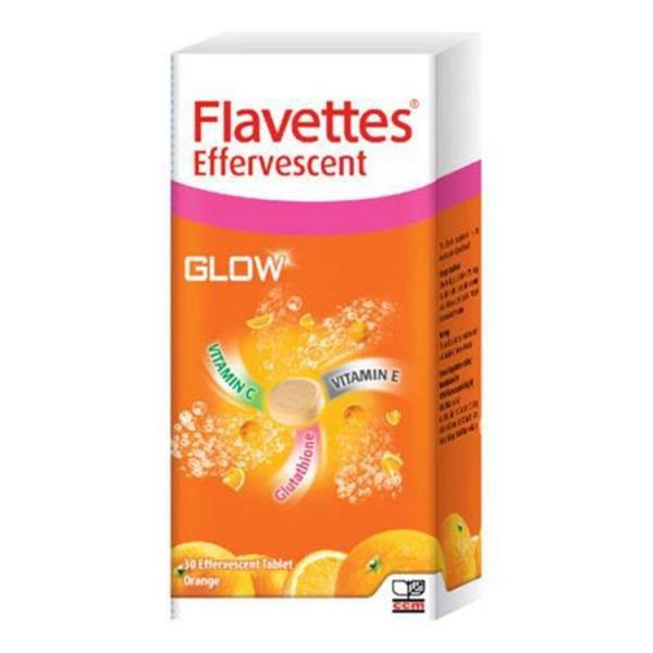 Flavettes Glow Vitamin C 1000 mg + Glutathione ( 30 Tablet ) Best Deals vitamin C- iRFA.COM