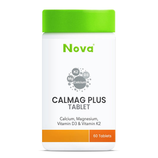 Calmag Plus Tablet Calcium Magnesium Vitamin D3 and Vitamin K2 60s