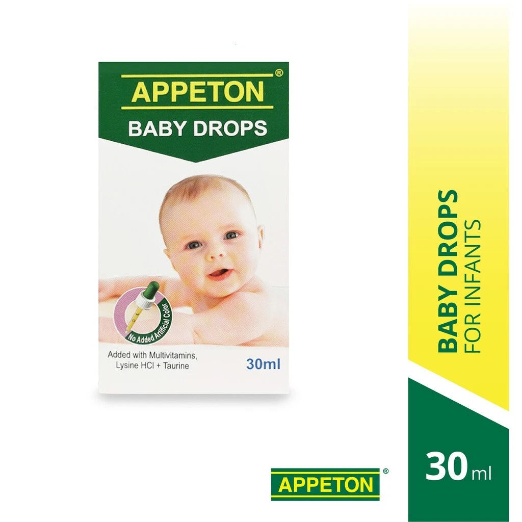 Appeton Multivitamin Infant Drops 30ml for Babies Weight Gain Growth