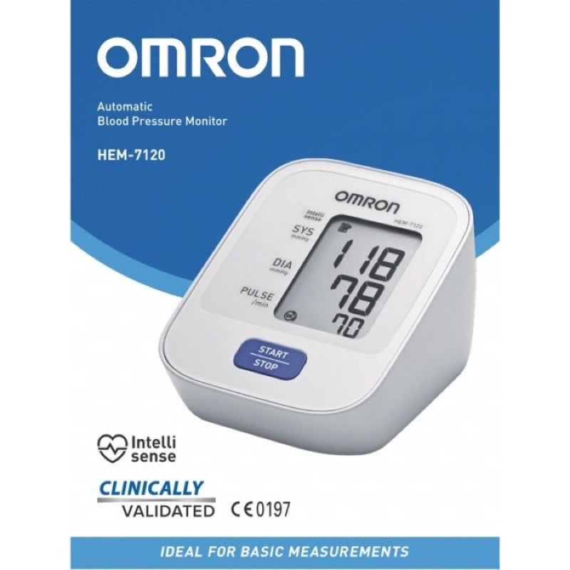 Omron Blood Pressure Monitor HEM 7120 Fully Automatic Digital Blood Pressure Machine