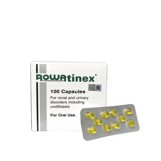 Rowatinex 100 Capsules For Renal & Urinary Disorders